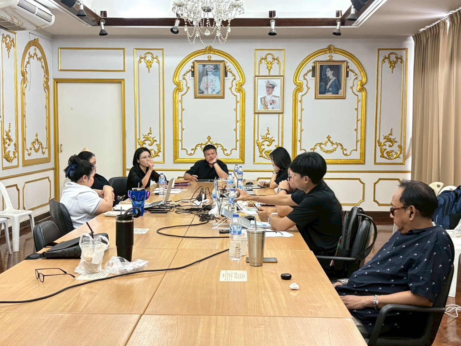 title - การประชุมภายในศูนย์ตรวจสอบและรับรองมาตรฐานสินค้าเกษตรในเขตปฏิรูปที่ดิน 